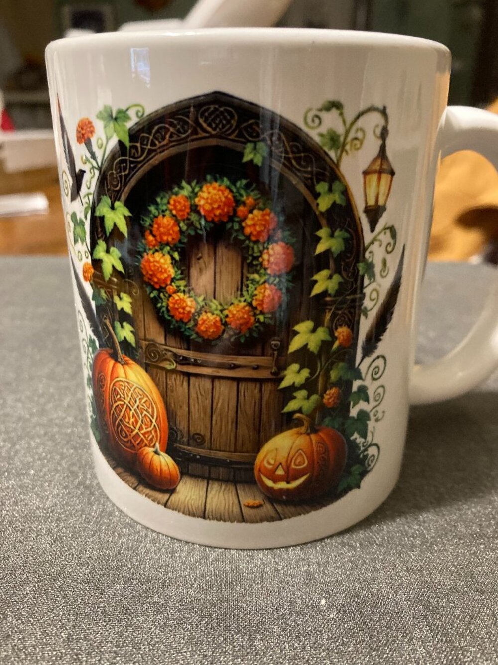 Handcrafted Sublimated Samhain II Mug 12 oz